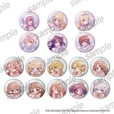 【グッズ-バッチ】アイドルマスター シンデレラガールズ 缶バッジ コンプリートセット 【まねきねこコラボ】