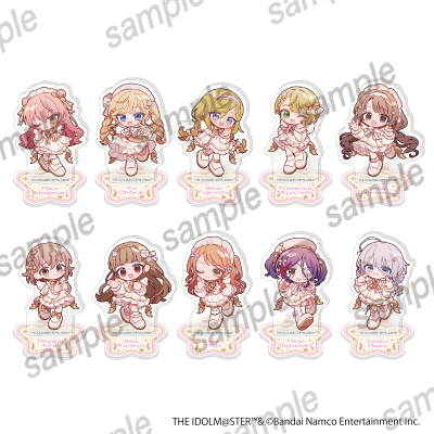 【グッズ-スタンドポップ】アイドルマスター シンデレラガールズ ミニアクリルスタンド コンプリートセット 【まねきねこコラボ】