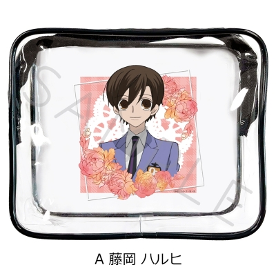 【グッズ-ポーチ】『桜蘭高校ホスト部』 クリアポーチ A (藤岡 ハルヒ)【再販】