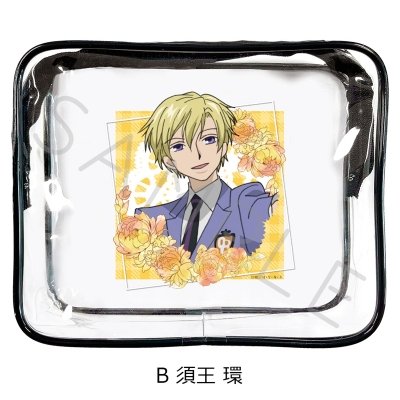 【グッズ-ポーチ】『桜蘭高校ホスト部』 クリアポーチ B (須王 環)【再販】