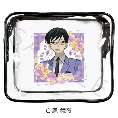【グッズ-ポーチ】『桜蘭高校ホスト部』 クリアポーチ C (鳳 鏡夜)【再販】