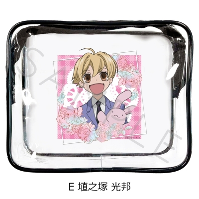 【グッズ-ポーチ】『桜蘭高校ホスト部』 クリアポーチ E (埴之塚 光邦)【再販】