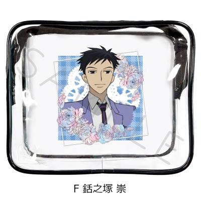 【グッズ-ポーチ】『桜蘭高校ホスト部』 クリアポーチ F (銛之塚 崇)【再販】