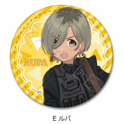 【グッズ-バッチ】『ガールズバンドクライ』 レザーバッジ(丸形) E (ルパ)【再販】