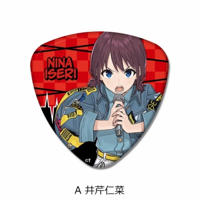 【グッズ-バッチ】『ガールズバンドクライ』 ピック型缶バッジ A (井芹仁菜)【再販】