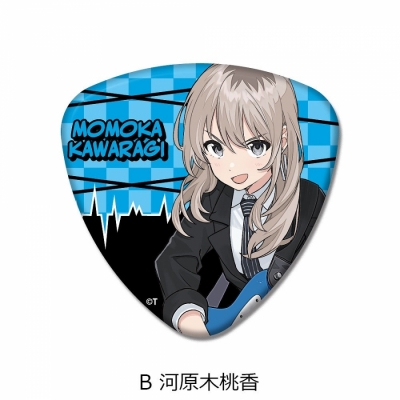 【グッズ-バッチ】『ガールズバンドクライ』 ピック型缶バッジ B (河原木桃香)【再販】