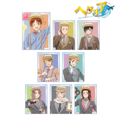 【グッズ-カード】アニメ「ヘタリア World★Stars」 描き下ろしイラスト 遊園地ver. トレーディングアクリルカード【再販】