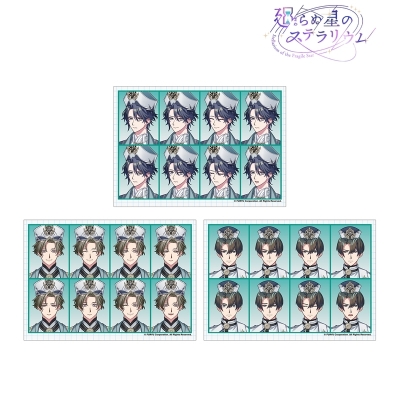 【グッズ-ブロマイド】廻らぬ星のステラリウム 『黄昏れ時に星を流して』 証明写真風ブロマイド3枚セット【再販】