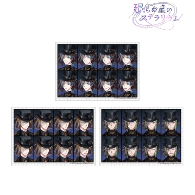 【グッズ-ブロマイド】廻らぬ星のステラリウム 『氷雪の国で、約束のブーケを』 証明写真風ブロマイド3枚セット【再販】