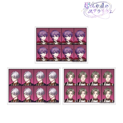 【グッズ-ブロマイド】廻らぬ星のステラリウム 『砂海に眠る奇跡を辿って』 証明写真風ブロマイド3枚セット【再販】