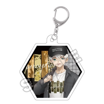 【グッズ-キーホルダー】Dr.STONE Monotone Street ダイカットアクリルキーチェーン 西園寺羽京【再販】