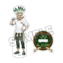 【グッズ-スタンドポップ】Dr.STONE バーベキュー アクリルスタンド 石神千空【再販】の画像