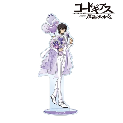 【グッズ-スタンドポップ】コードギアス 反逆のルルーシュ 描き下ろし ルルーシュ バースデー2024ver. BIGアクリルスタンド【再販】