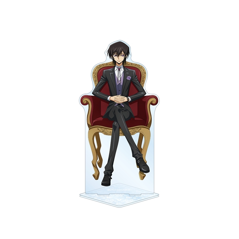 【グッズ-スタンドポップ】コードギアス 反逆のルルーシュ 描き下ろしイラスト ルルーシュ 特大アクリルスタンド ＜ルルーシュ バースデー2022ver.＞【再販】