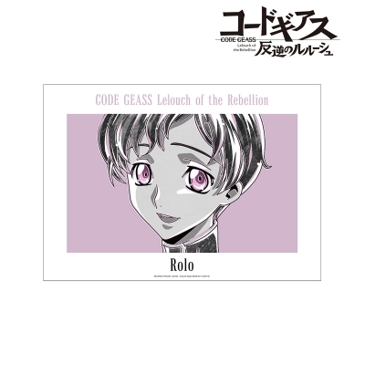【グッズ-ポスター】コードギアス 反逆のルルーシュ ロロ Ani-Art BLACK LABEL A3マット加工ポスター【再販】