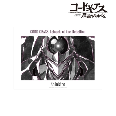 【グッズ-ポスター】コードギアス 反逆のルルーシュ 蜃気楼 Ani-Art BLACK LABEL A3マット加工ポスター【再販】