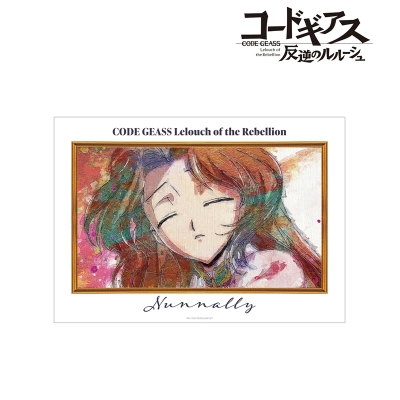 【グッズ-ポスター】コードギアス 反逆のルルーシュ ナナリー grunge CANVAS A3マット加工ポスター【再販】