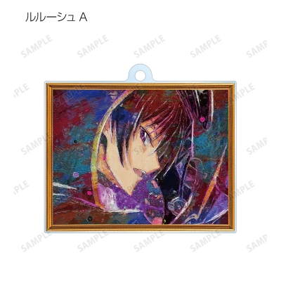 【グッズ-キーホルダー】コードギアス 反逆のルルーシュ トレーディング grunge CANVAS アクリルキーホルダー【再販】