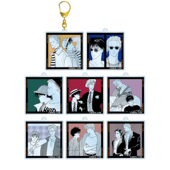 グッズ-キーホルダー】BANANA FISH トレーディングフィルム風アクリル 