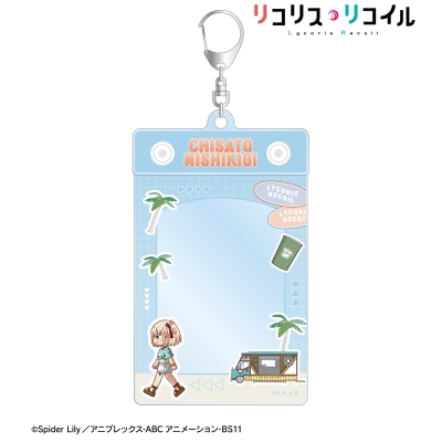 【グッズ-カードケース】TVアニメ「リコリス・リコイル」 錦木千束 ちびとこ トレカホルダー ver.B【再販】