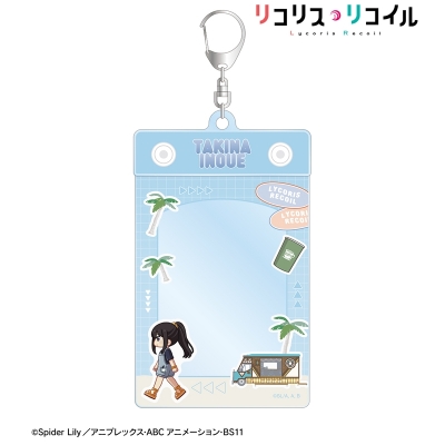 【グッズ-カードケース】TVアニメ「リコリス・リコイル」 井ノ上たきな ちびとこ トレカホルダー ver.B【再販】