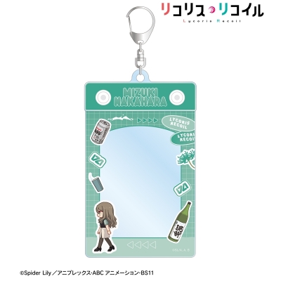 【グッズ-カードケース】TVアニメ「リコリス・リコイル」 中原ミズキ ちびとこ トレカホルダー【再販】