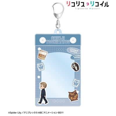 【グッズ-カードケース】TVアニメ「リコリス・リコイル」 吉松シンジ ちびとこ トレカホルダー【再販】