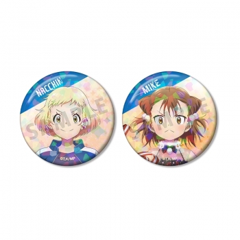 グッズ-バッチ】TVアニメ「メダリスト」 三家田涼佳&那智鞠緒 