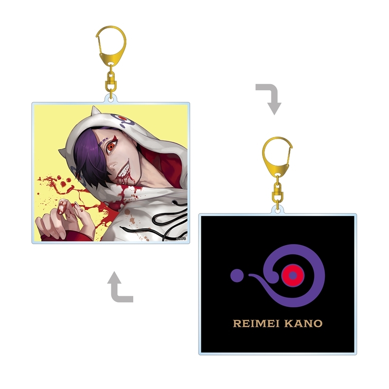【グッズ-キーホルダー】ジャンケットバンク 叶 黎明 両面BIGアクリルキーホルダー【再販】