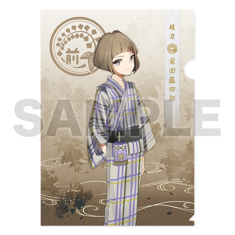 【グッズ-クリアファイル】刀剣乱舞ONLINE クリアファイル（軽装）03：前田藤四郎【再販】