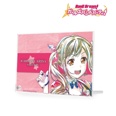 【グッズ-置きもの】バンドリ! ガールズバンドパーティ! 市ヶ谷 有咲 Ani-Art 第4弾 ダブルアクリルパネル【再販】