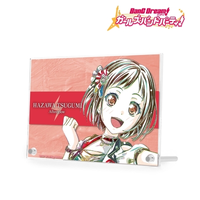 【グッズ-置きもの】バンドリ! ガールズバンドパーティ! 羽沢 つぐみ Ani-Art 第4弾 ダブルアクリルパネル【再販】