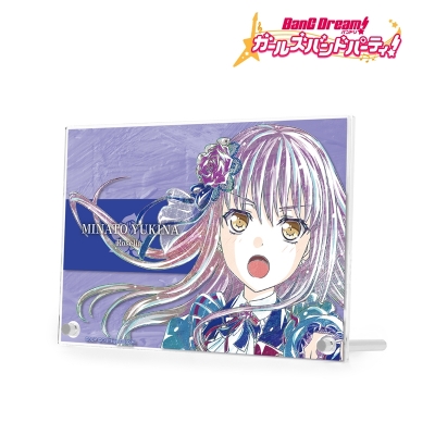 【グッズ-置きもの】バンドリ! ガールズバンドパーティ! 湊 友希那 Ani-Art 第4弾 ダブルアクリルパネル【再販】