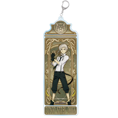 【グッズ-キーホルダー】文豪ストレイドッグス アールヌーボーアート アクリルキーホルダーBIG 中島敦【再販】