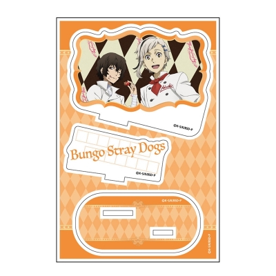 【グッズ-スタンドポップ】文豪ストレイドッグス 雑誌版権 アクリルスタンドJr. 中島&太宰A【再販】