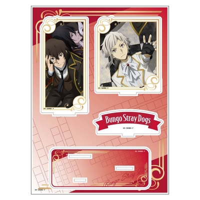 【グッズ-スタンドポップ】文豪ストレイドッグス 雑誌版権 アクリルジオラマ 集合B【再販】