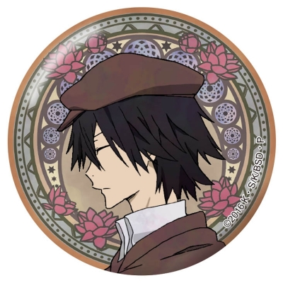 【グッズ-バッチ】文豪ストレイドッグス バッジ 江戸川乱歩【再販】