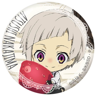 【グッズ-バッチ】文豪ストレイドッグス バッジ vol4 中島敦SD【再販】