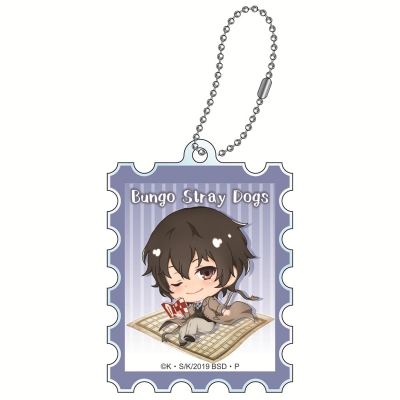 【グッズ-キーホルダー】文豪ストレイドッグス ぽぷきゃら KITTEコレクション 太宰治 ノーマル【再販】