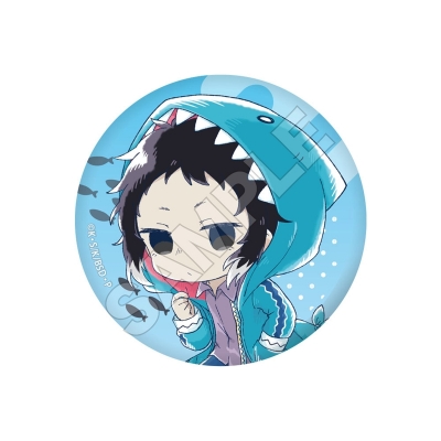 【グッズ-バッチ】文豪ストレイドッグス Sketchu! 水族館 缶バッジ 芥川龍之介【再販】