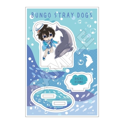 【グッズ-スタンドポップ】文豪ストレイドッグス Sketchu! 水族館 アクリルスタンドJr. 太宰治【再販】