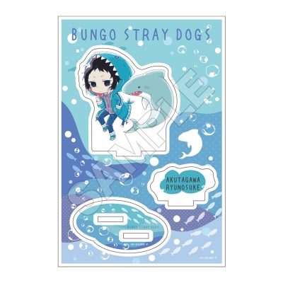 【グッズ-スタンドポップ】文豪ストレイドッグス Sketchu! 水族館 アクリルスタンドJr. 芥川龍之介【再販】