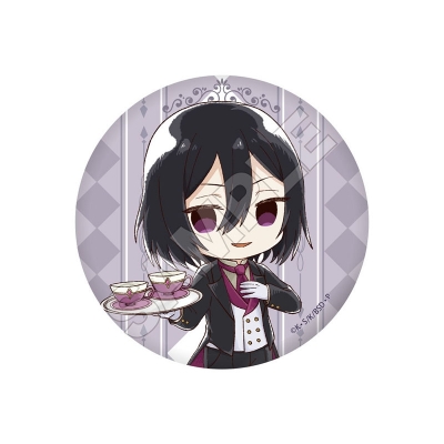 【グッズ-バッチ】文豪ストレイドッグス Sketchu! バトラー 缶バッジ フョードル・D【再販】