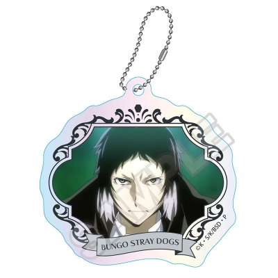 【グッズ-キーホルダー】文豪ストレイドッグス 場面写 オーロラアクリルキーチェーン 芥川龍之介【再販】