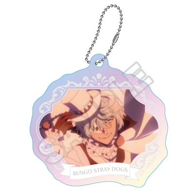 【グッズ-キーホルダー】文豪ストレイドッグス 場面写 オーロラアクリルキーチェーン ニコライ・G【再販】