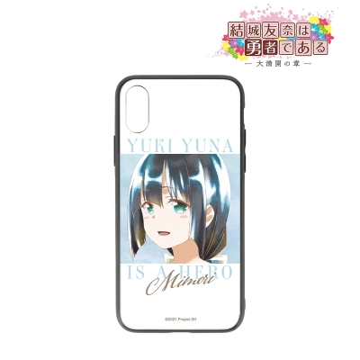 【グッズ-携帯ケース】結城友奈は勇者である -大満開の章- 東郷美森 Ani-Art aqua label 強化ガラスiPhoneケース(対象機種/iPhone 11)【再販】