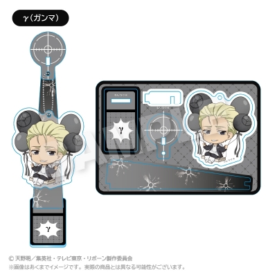 【グッズ-キーホルダー】家庭教師ヒットマンREBORN! ばるんこスタンドキーホルダー γ(ガンマ)【再販】