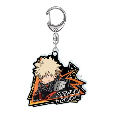 【グッズ-キーホルダー】僕のヒーローアカデミア シャインシリーズ キラキラキーホルダー 爆豪 勝己【再販】