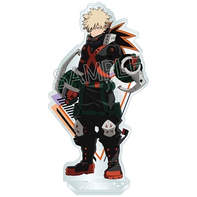 【グッズ-スタンドポップ】僕のヒーローアカデミア シャインシリーズ ホロアクリルスタンド 爆豪 勝己【再販】