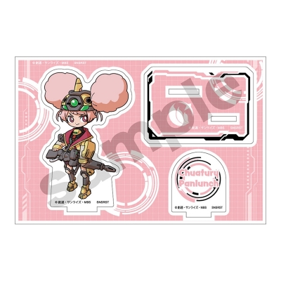 【グッズ-スタンドポップ】機動戦士ガンダム 水星の魔女 メカぐるみ アクリルスタンドJr. チュアチュリー・パンランチ【再販】